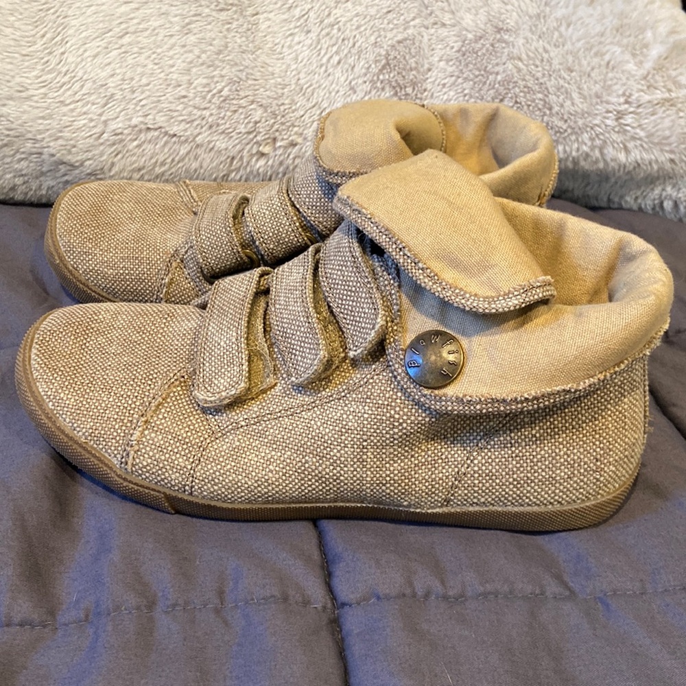Blowfish Velcro ankle boots